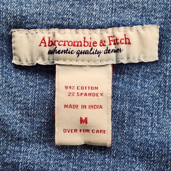 Abacrombie & Fitch Denim Jacket (M) - Picture 2 of 6